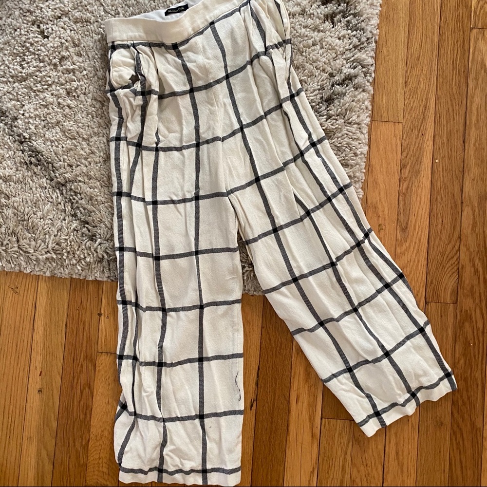 Massimo Dutti wide leg pants